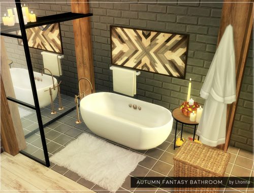 Autumn Fantasy Bathroom