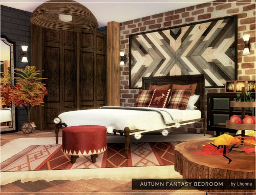 Autumn Fantasy Bedroom