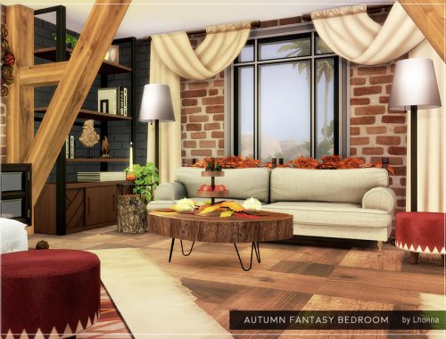 Autumn Fantasy Bedroom