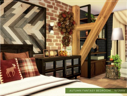 Autumn Fantasy Bedroom