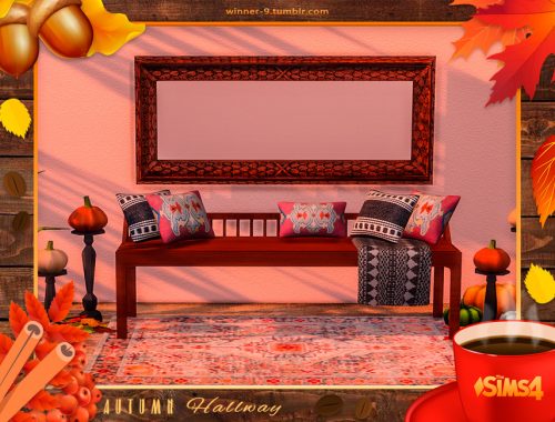 Autumn hallway