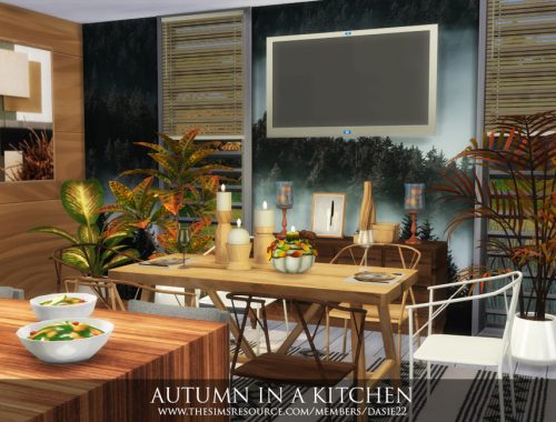 AUTUMN IN A KITCHEN