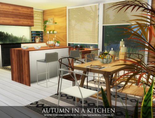 AUTUMN IN A KITCHEN