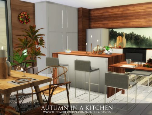 AUTUMN IN A KITCHEN
