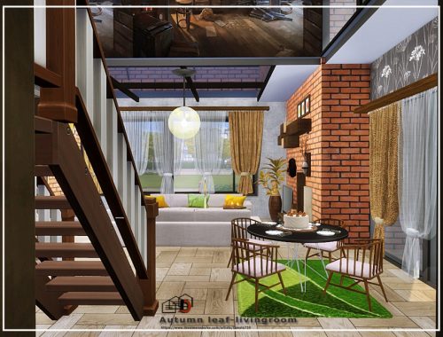 Autumn leaf - livingroom