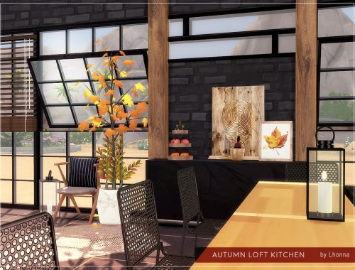 Autumn Loft Kitchen
