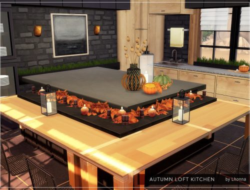 Autumn Loft Kitchen