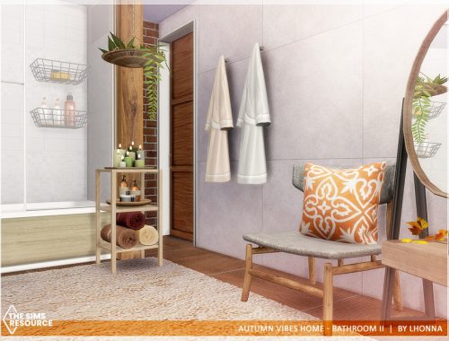 Autumn Vibes Home - Bathroom II /TSR CC only/