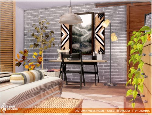 Autumn Vibes Home - Guest Bedroom /TSR CC only/