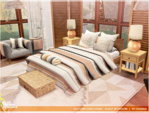 Autumn Vibes Home - Guest Bedroom /TSR CC only/