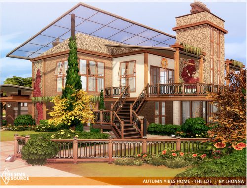 Autumn Vibes Home - The Lot /TSR CC only/
