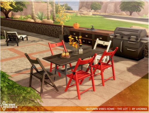 Autumn Vibes Home - The Lot /TSR CC only/