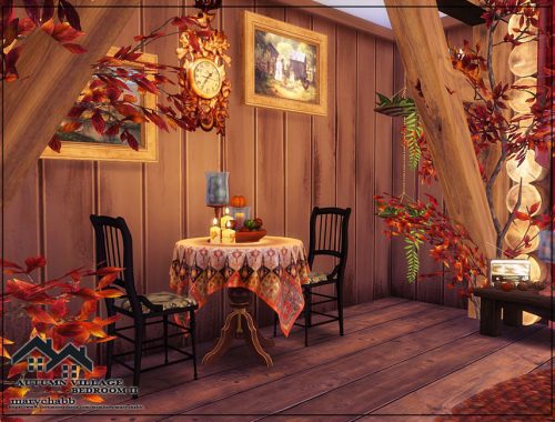 AUTUMN VILLAGE-BEDROOM II
