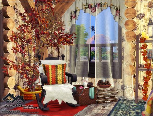 AUTUMN VILLAGE-BEDROOM