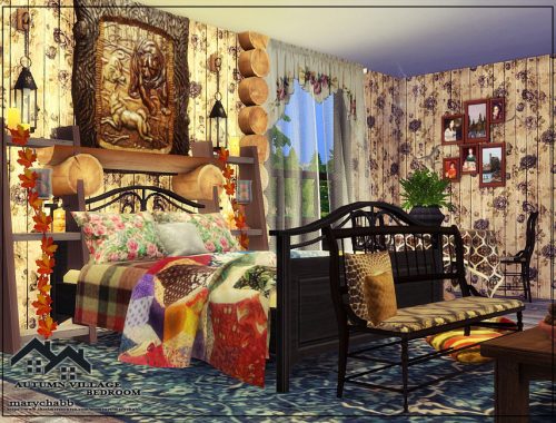 AUTUMN VILLAGE-BEDROOM