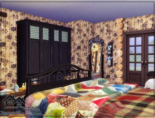 AUTUMN VILLAGE-BEDROOM