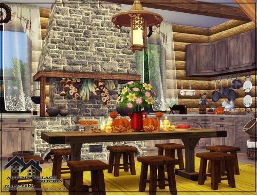 AUTUMN VILLAGE-KITCHEN