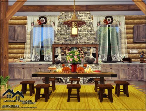 AUTUMN VILLAGE-KITCHEN