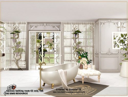 Awinion bathing room-CC only TSR