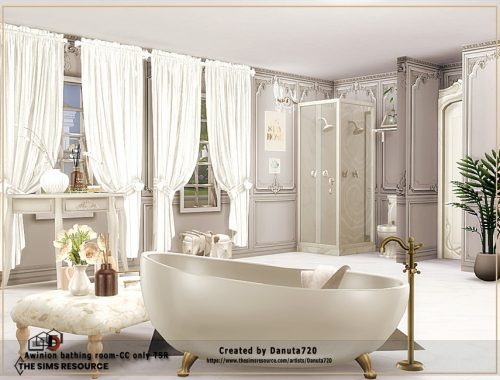 Awinion bathing room-CC only TSR