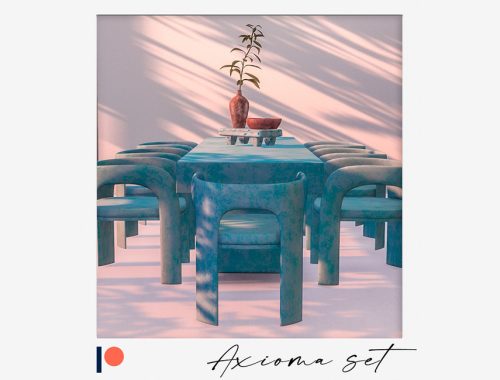 Axioma dining set - Patreon Early Access for TSR
