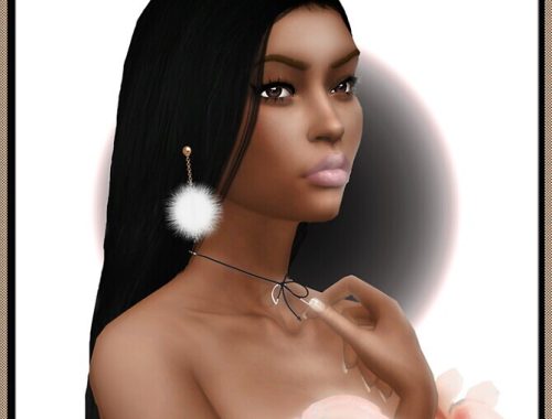 Aya Nakamura by Mich-Utopia at Sims 4 Passions
