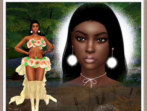 Aya Nakamura by Mich-Utopia at Sims 4 Passions