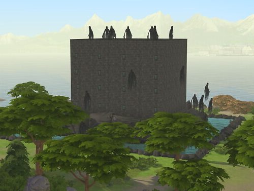 Azkaban prison Harry Potter builds by iSandor