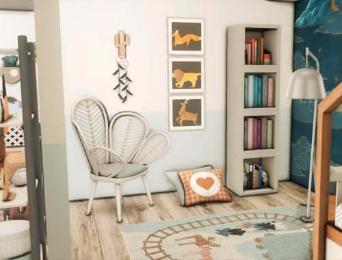Azure Kids Bedroom