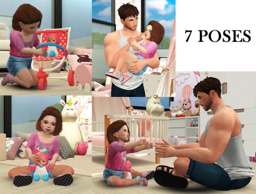 Baby day (Pose pack)