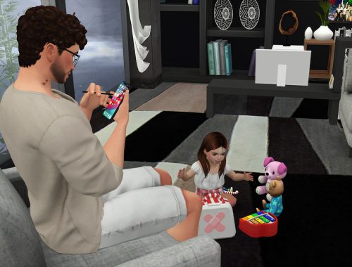 Baby Selfie (Pose pack)