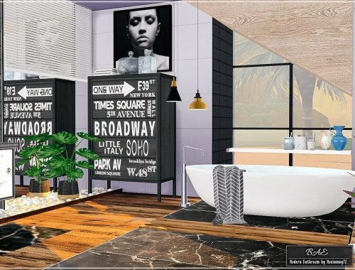 Bae Modern Bathroom