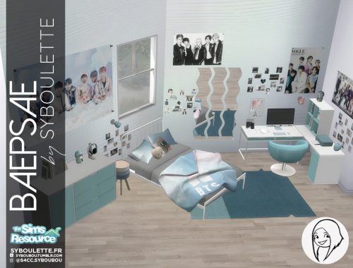 Baepsae set - Kpop bedroom (part 2)