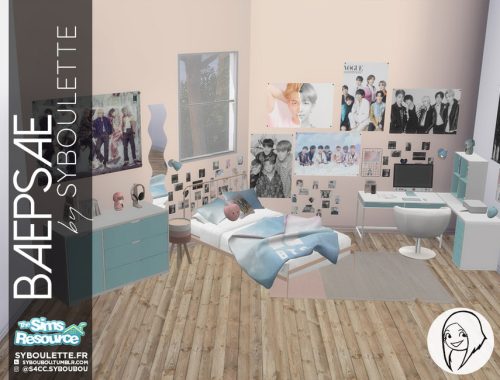 Baepsae set - Kpop bedroom (part 3)