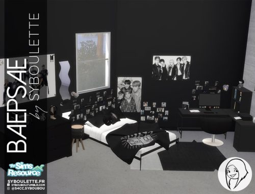 Baepsae set - Kpop bedroom (part 3)