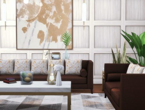Baker Cosmoluxe Sofa Set