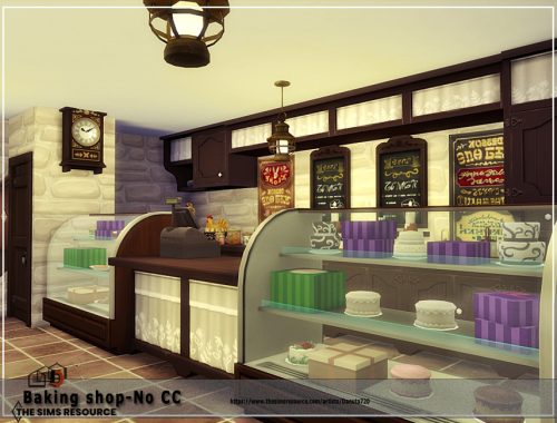 Baking shop - No CC