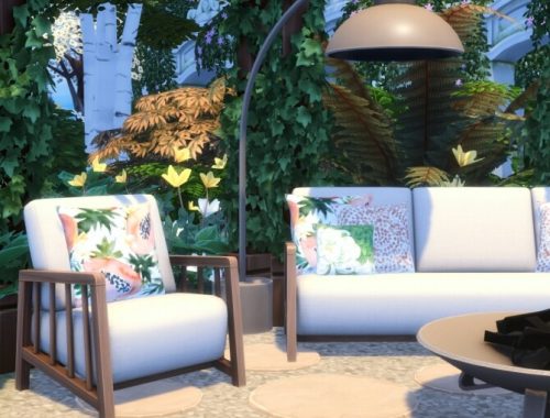 Bamba Seating – Outdoor Inspired Comfort Set at Simsational Designs