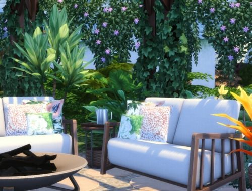 Bamba Seating – Outdoor Inspired Comfort Set at Simsational Designs