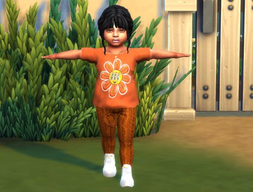 Bang Loose Braided Pony ~ Toddler