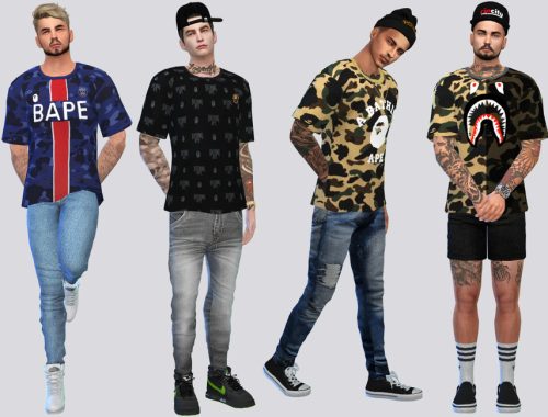 BAPE Tee Shirts I