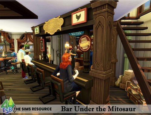 Bar Under the Mitosaur  NO CC