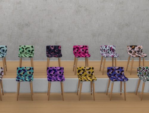 Leopard Seating Set