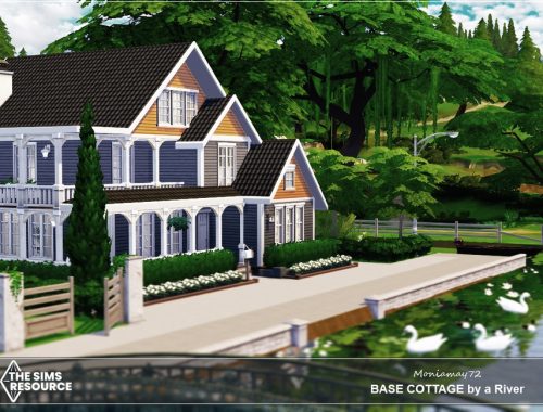 Base Cottage by a River