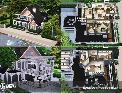 Base Cottage by a River