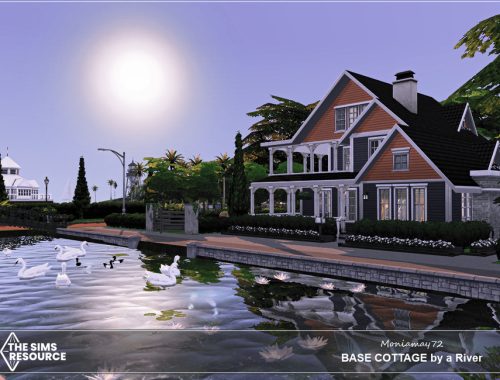 Base Cottage by a River