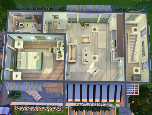 Base Game // Apartment House // no CC