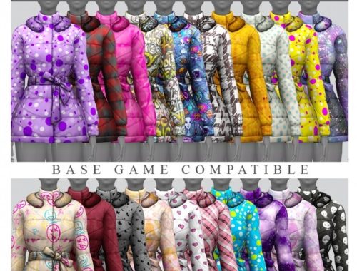 BASE GAME COMPATIBLE Parka Fur at Jenni Sims