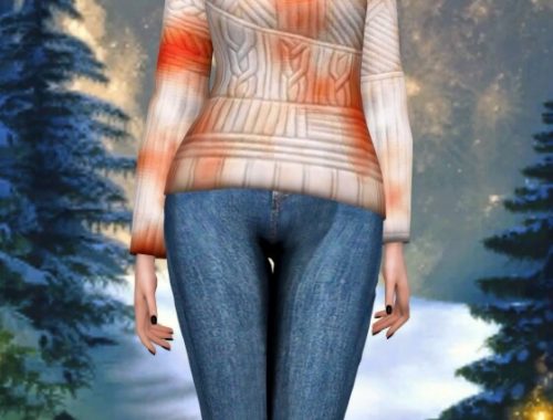 BASE GAME COMPATIBLE sweater at Jenni Sims