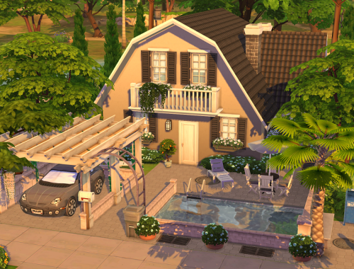 Base Game Cottage - no CC